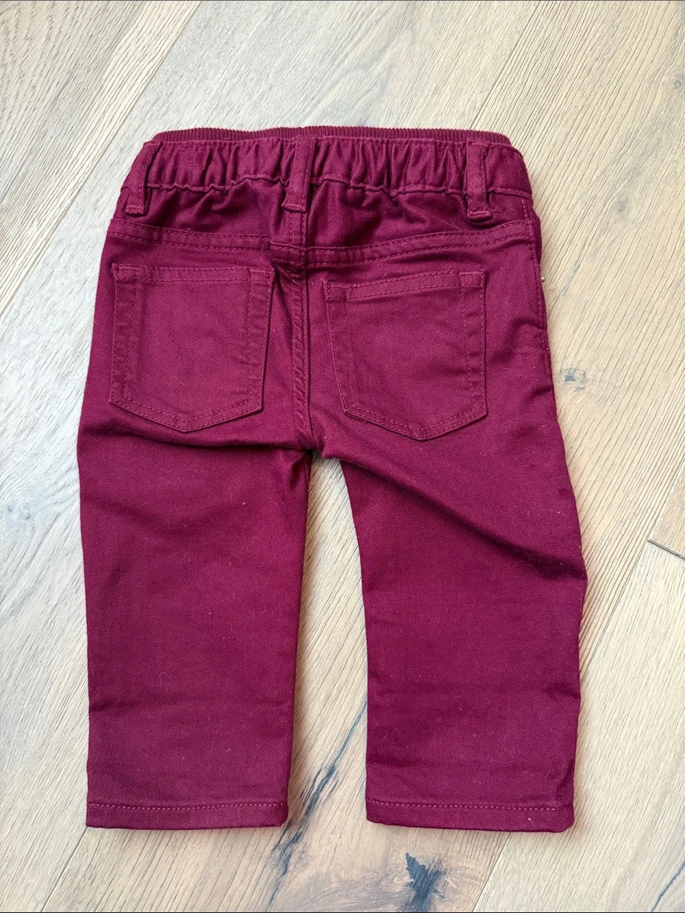Baby Gap Baby Girls My First Straight Jean Pants Burgundy